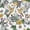 Cream Birds Floral, variant on Hummingbird Floral Wallpaper Peel and Stick Vintage Nature Birds Poppy Flower Wallpaper for Girls Bedroom Bathroom Removable Self Adhesive Contact Paper for Cabinets Walls Mural 17.7"x118"
