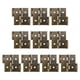 thumbnail image 1 of 10pcs Pantalla plegable bisagras de hierro gabinete bisagras estilo retro puerta bisagras, 1 of 5