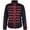 A1-Red666, variant on XIAOCHA Metal Button Stand Collar Military Jacket For Men Stage Performance Zip Up Costume Coat