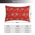 thumbnail image 2 of Fotbe Christmas With Cute Deer Funda de Almohada Decorativa Estilo Occidental, Lujo en Algodón, Fundas para Almohadas King, Cojín Estampado para Decoración del Hogar-20"x30", 2 of 6