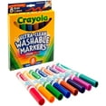 thumbnail image 3 of Crayola Ultra-Clean Color Max Broad Line Washable Markers-8 Count, Mutlipack Of 6, 3 of 3