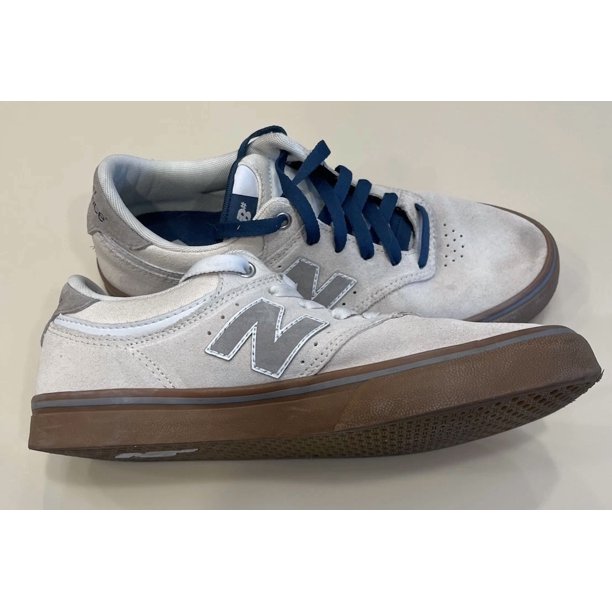 New Balance Numeric 255 Mens Size 8 Beige White Athletic Running Shoes Sneakers