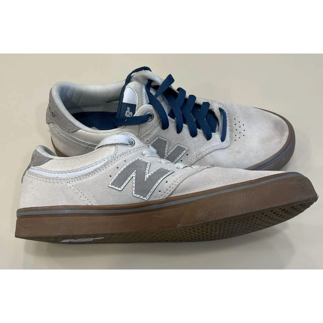 New Balance Numeric 255 Mens Size 8 Beige White Athletic Running Shoes Sneakers