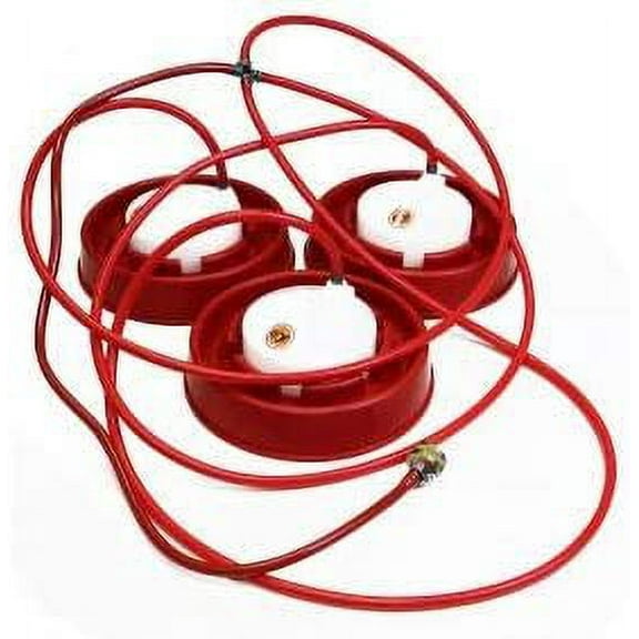 GQF Normal Pressure Watering System- 3 Drinkers