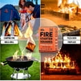 thumbnail image 3 of Grill Trade Fire Starter Squares 144, Easy Burn Your BBQ Grill, Camping Fire, Wood Stove, Smoker Pellets, Lump Charcoal - Fireplace Cubes - Ideal Barbeque Accessories, 3 of 7