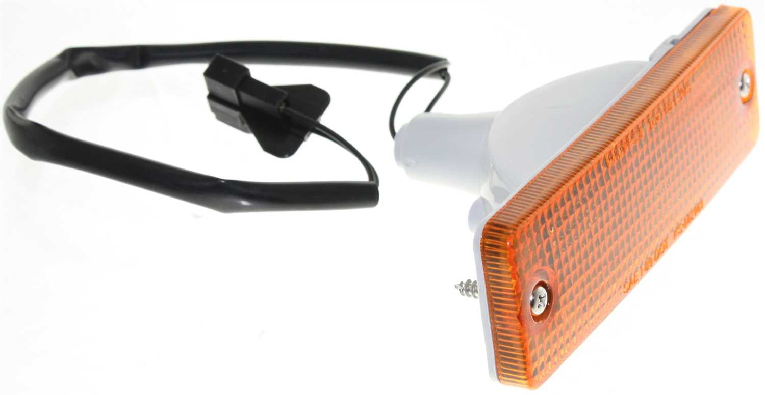 Turn Signal Light Compatible with 1983-1987 Mazda 626 1988-1993 Ford Festiva Left Driver or Right Passenger With bulb(s)