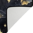 thumbnail image 4 of Bats with Star Area Floor Mats 36" x 24" Soft Non-Slip Large Rugs Nursery Memory Foam Carpets Living Room Doormat for Bedroom Dinning Decor, 4 of 7