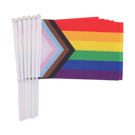Pride Mini Flags, 6 Pieces