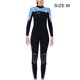 thumbnail image 2 of HETSUITS AISLAMIENTO AISLAMIENTO PEQUEÑO PIEZA PROFESIONAL PROFESIONAL Tela de tres capas engrosada Mantenga un traje de surf caliente azul M 3MM Advancent OD017112-09, 2 of 6