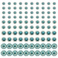 thumbnail image 3 of 100Pieces Flower Sew on Rhinestones Mixed Size Crystal Glass Flatback Rhinestones for Clothes Dress Shoes Bag Decoration, 3 of 8