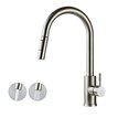 thumbnail image 1 of Chrome/Black/Golden Pull Out Kitchen Faucets Hot Cold Water Stream Sprayer Spout Pull Down Tap Mixer Crane For Kitchen ,Effortless Installation, 1 of 7