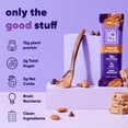 thumbnail image 5 of Brain and Body Plant Protein Bars - Wild Blueberry - 12-Count Low Carb - Gluten Free, High Fiber, Vegan Snacks - Low Sugar Meal Replacement, 5 of 5