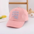 thumbnail image 2 of dgysar Premium Infant Baseball Cap Breathable Travel Sun Hat for Newborn Boys, Girls Pink 1PC, 2 of 6