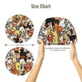 thumbnail image 5 of Pofeuu Cats & Dogs Group Print Silk Bonnet for Sleeping, Satin Hair Bonnets, Soft Elastic Band Silk Sleep Cap, Hair Wrap, 5 of 6