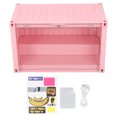 thumbnail image 2 of LED Mini Figure Display Case, Miniature Figures Display Case Multifunctional  for Toys Black,Roseate, 2 of 7
