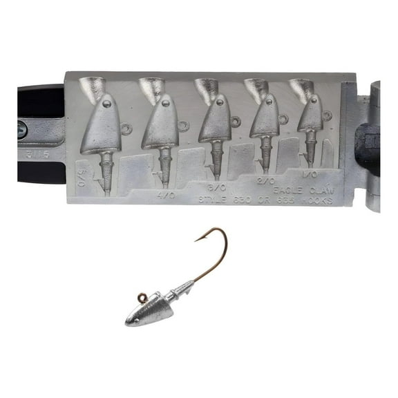 Do It Mold Shad Head Jig Sz: 1/4, 3/8, 1/2, 3/4, 1 oz Hook: 630 or 635 Collar: Ring & Barb
