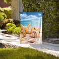 thumbnail image 4 of Wukai Beach Starfish Shell Garden Flags Double Sided Welcome Garden Yard House Flags Outside Outdoor House (Only Flag), 4 of 8