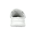 thumbnail image 4 of 24 HOUR COMFORT Marcy Wide Width Comfort Clog For Work and Casual Attire WHITE 5.5, 4 of 6