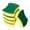 Multicolor, variant on SUWU 5 Count, Double-Sided Scrubber Sponge for Kitchen Cleaning, Non-Scratch Sponges for Dishes, Efficient Scouring Pad for Pot, Pan, Household, Cookware