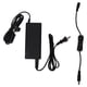 thumbnail image 1 of Adaptador de corriente para computadora de 12V, 5A, 60W, 2,1mm x 5,5mm, enchufe estadounidense de 100V a 240V, 50/60Hz, cable de alimentación de PC con conmutación negra, 1 of 5