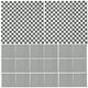 thumbnail image 1 of 200 hojas de papel para alimentos de 11,79 pulgadas, cuadradas, a cuadros blancos y negros, resistentes a la grasa, para envolver sándwiches, hamburguesas y papas fritas, hojas absorbentes de aceite., 1 of 6