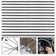 thumbnail image 4 of Kuyiluo Bike Spoke Skins Covers Wheel Rims Wraps Pipe Trim (Black), 4 of 9