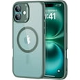 thumbnail image 1 of Pour iPhone 16 Pro Max Étui, Compatible avec MagSafe, Protection Antichoc de Qualité Militaire, Étui Magnétique pour iPhone 16 Pro Max, Étui Hybride Classique (HaloLock), Transparent, 1 of 5