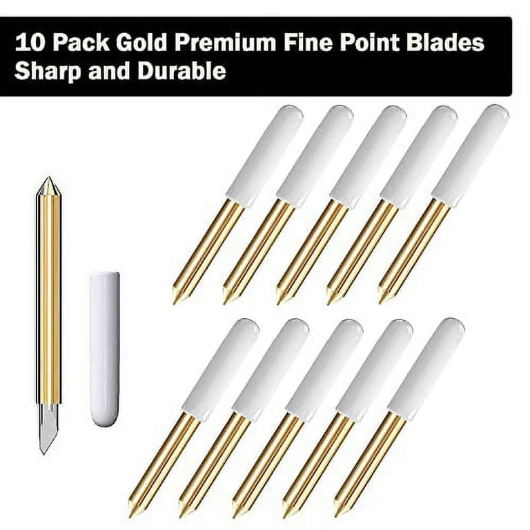 Authentic Premium Fine Point Blade Replacement for Cricut Maker and Explore  Series, German Carbide Cricut Maker/Explore Bundle Pack, Cricut Blades for