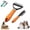 Orange, variant on Upgraded Double-Sided Pet Grooming Brush, Dog Deshedding Comb for Dogs Cats, Pet Grooming Brush for Long Thick Curly Hair, Home Deshedding Tool for Mats Tangles Knots and Loose Fur