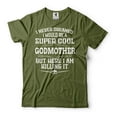 thumbnail image 5 of Women's Godmother Shirt I Never Dreamed I Would Be A Super Cool Godmother Shirt Funny Godmother Tee (Medium Grey), 5 of 6