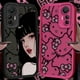 thumbnail image 2 of Funda de Hello Kitty Tomie Kawakamis para Xiaomi 14T 13T 12T 11T 13 12 11 Lite 5G NE POCO X6 X5 F6 F5 F3 X4 GT X3 NFC M5S M6 Pro 4G, 2 of 5