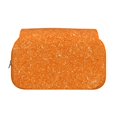 thumbnail image 2 of Hirioo Orange Glitter2 for Large Grid Mesh Pencil Case with Zipper Stationery Organizer Case, 2 of 7