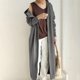 thumbnail image 5 of Chaquetas y abrigos casuales con capucha de manga larga para mujer, suéter deportivo con capucha para otoño e invierno, abrigo informal de manga larga con cremallera, bata de color liso de talla grand, 5 of 7