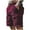 Wine, variant on Men's Corduroy Shorts 5 Inch Inseam Drawstring Elastic Waist Lightweight Casual Summer Beach Shorts with Pocket Coffee XXXL