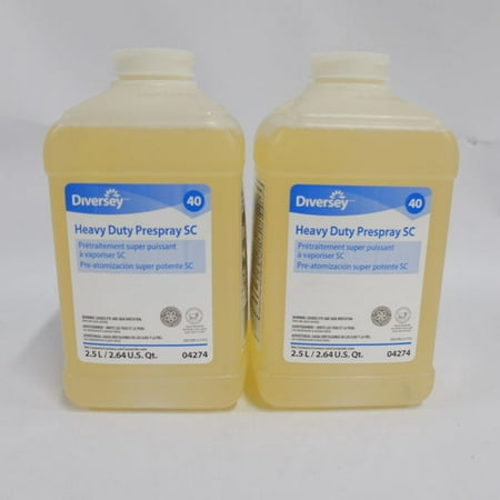 Diversey Heavy Duty Carpet Pre Spray - Case of Two Bottles (2.5L (Best Pre Cleaned Chitterlings)
