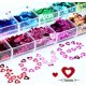 thumbnail image 2 of Pegatinas de arte de uñas para el día de San Valentín Lentejuelas de uñas de corazón 3d Suministros de uñas de corazón de amor Corazón láser Diseños de uñas acrílicas brillantes de, 2 of 5