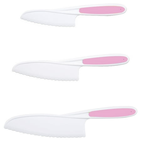 

Plastic Fruits Slicer Set Kids Vegetable Cutlery Bread Lettuce Salad Slicer Plastic Chopping Board Kindergarten Safe Slicing Tool by Hi.FANCY
