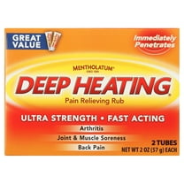 Mentholatum Deep Heating Pain Relieving Rub Cream 2 oz