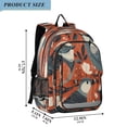 thumbnail image 2 of Backpack 12.9 *5.1 * 17.7 Inches Outing Backpack, Shopping Backpack, Travel Backpack Gray Bird, 2 of 7
