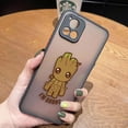 thumbnail image 3 of Matte Case for VIVO Y93 Y91C Y91 Y85 Y77 Y76 Y75 Y73 Y72 Y71 Y53 Y52S Y50 Y35 Y22 Y20 4G 5G Case Funda Shell Marvel Comics Groot, 3 of 5