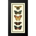 thumbnail image 2 of Zarris, Chariklia 9x14 Black Modern Framed Museum Art Print Titled - Butterfly Collector V, 2 of 5