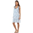 thumbnail image 2 of Casual Nights Women's Poly Cotton Sleeveless Nightgown Chemise, 2 of 5