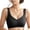 Black, variant on Sngxgn Women's No Side Effects Underarm and Back-Smoothing Comfort Wireless Lightly Lined T-Shirt Bra(Blue,M)