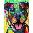 thumbnail image 2 of Dean Russo Collection 20x24 Gold Ornate Wood Framed with Double Matting Museum Art Print Titled - Exceptional Pittie, 2 of 4