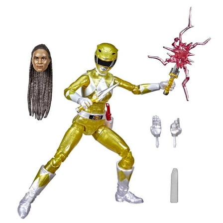 Power Rangers Lightning Collection Metallic Yellow Ranger Action Figure, 6''