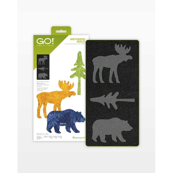 Accuquilt GO! Northwoods Medley Die
