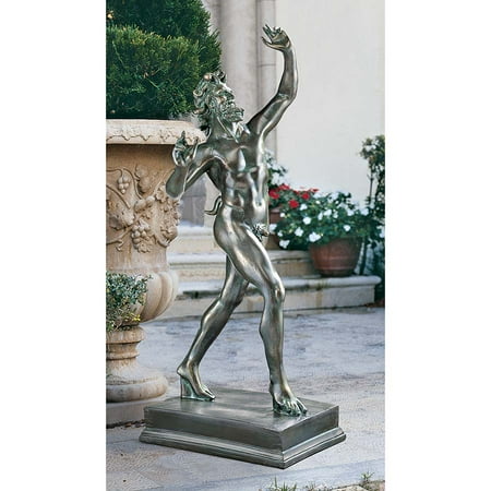 Design Toscano Dancing Faunus of Pompeii: Grande