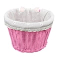 thumbnail image 4 of Tnarru Kids Bike Basket,Bike Hanging Basket,Waterproof Detachable Bike Storage Basket,Handlebar Basket for Boys Girls School Outdoor Pink, 4 of 9