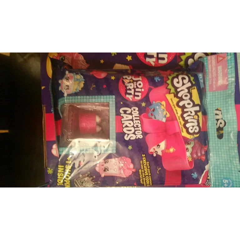 Shopkins Join the Party Collector Cards Season 7 Super Deluxe Pack (1 Pack  Per Order) - Walmart.com