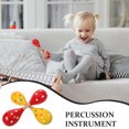 thumbnail image 4 of OUNONA 2Pcs Wooden Handheld Rumba Shaker For Indoor Play Assorted, 4 of 8